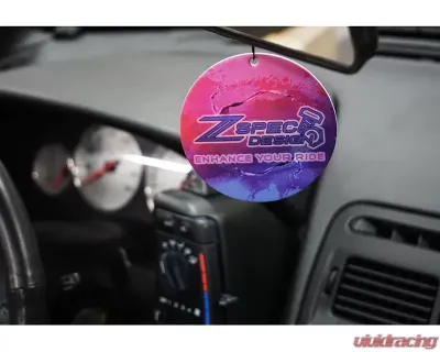 ZSPEC Design 3" Round ZSPEC-Logo Citrus-Scented Air Freshener - 00843612124005