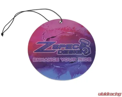 ZSPEC Design 3" Round ZSPEC-Logo Citrus-Scented Air Freshener - 00843612124005