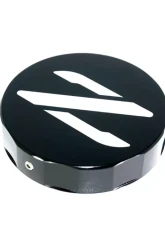 ZSPEC Design Silver Billet 83mm Brake Master Cylinder Reservoir Cap Cover w/ Z Logo Nissan 300ZX Z32 1990-1996                                     - 00843612124067 - Image 2