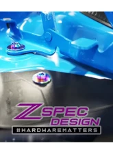 ZSPEC Design Burned Titanium Trunk Area Fastener Kit Toyota GR86 | Subaru BRZ 2022+                                     - 00843612124142 - Image 11
