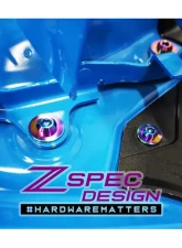 ZSPEC Design Burned Titanium Trunk Area Fastener Kit Toyota GR86 | Subaru BRZ 2022+                                     - 00843612124142 - Image 12