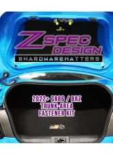 ZSPEC Design Burned Titanium Trunk Area Fastener Kit Toyota GR86 | Subaru BRZ 2022+                                     - 00843612124142 - Image 3