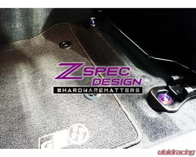 ZSPEC Design Blue Titanium Front Seats Fastener Kit Toyota GR86 | Subaru BRZ 2022+ - 00843612124234