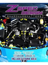 ZSPEC Design Gold Titanium Stage 2 Dress-Up Bolts Fastener Kit Toyota GR86 | Subaru BRZ 2022+                                     - 00843612124333 - Image 2