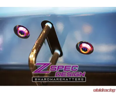 ZSPEC Design Gold Titanium Stage 2 Dress-Up Bolts Fastener Kit Toyota GR86 | Subaru BRZ 2022+ - 00843612124333