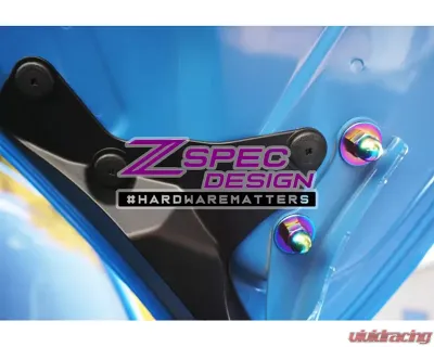 ZSPEC Design Gold Titanium Stage 2 Dress-Up Bolts Fastener Kit Toyota GR86 | Subaru BRZ 2022+ - 00843612124333