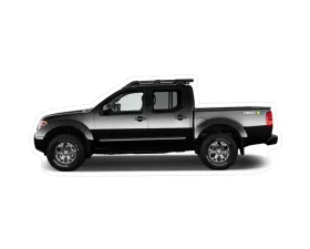 ZSPEC Design 4.9x1.9 inch Nissan Frontier Pro-4X Truck Vinyl Decal/Sticker