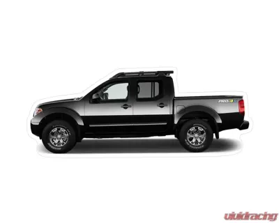 ZSPEC Design 4.9x1.9 inch Nissan Frontier Pro-4X Truck Vinyl Decal/Sticker - 00843612124708