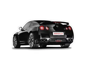 ZSPEC Design 4.9x2.4 inch Nissan GTR R35 Black Car Vinyl Decal