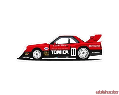 ZSPEC Design 5x1.6 inch Nissan Skyline Super Silhouette Car Vinyl Decal - 00843612124753