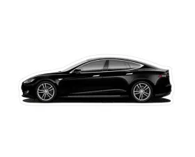 ZSPEC Design Tesla Model S Electric EV Sedan Vinyl Decal/Sticker