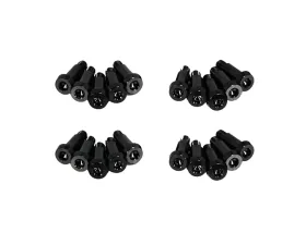 ZSPEC Design Black Titanium Shoudler-Bolt Timing Covers Fastener Kit w/out Bushings Nissan 300ZX Z31 1984-1989