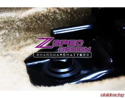 ZSPEC Design Burned Titanium Seat Dress-Up Bolts Fastener Kit Nissan 300ZX Z32 1990-1999 - 00843612126474