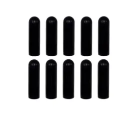ZSPEC Design 10-Pack Black Silicone-Rubber T-Bolt Clamp Dress-Up Sleeps/Caps