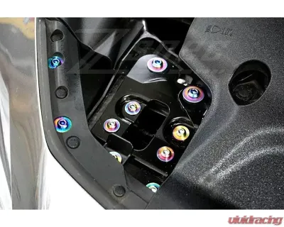 ZSPEC Design Purple Titanium Stage 2 Dress-Up Bolts Fastener Kit Infiniti Q50 | Q60 w/ VR30DDTT 2017-2020 - 00843612128287
