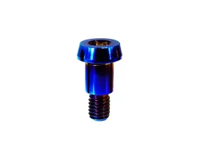 ZSPEC Design Blue Grade-5 Titanium 8.6mm Shoulder/Shank Length M6-1.0x16mm Shoulder Bolt