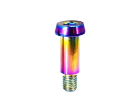 ZSPEC Design Burned Grade-5 Titanium 15.7mm Shoulder/Shank Length M6-1.0x24mm Shoulder Bolt