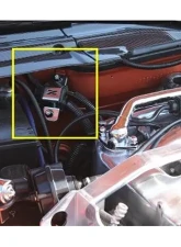 ZSPEC Design Gloss Purple Polished Stainless Battery Cable Bracket Nissan 300ZX Z32 1990-1999                                     - 00843612128621 - Image 5