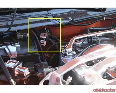 Zspec Design Gulf Blue Battery Cable Bracket for Nissan 300ZX Z32