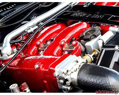 ZSPEC Design Stainless & Billet Purple Coil Brackets Fastener Kit Nissan 300ZX Z32 1990-1996 - 00843612185228