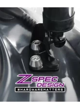 ZSPEC Design Gloss Red Stainless & Billet Stage 1 Dress-Up Bolts Fastener Kit Volkswagen Taos 2022+                                     - 00843612138941 - Image 5
