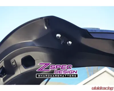 ZSPEC Design Gloss Yellow Stainless & Billet Stage 2 Dress-Up Bolts Fastener Kit Mazda CX-9 2016-2023 - 00843612129116