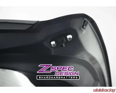 ZSPEC Design Gloss Yellow Stainless & Billet Stage 2 Dress-Up Bolts Fastener Kit Mazda CX-9 2016-2023 - 00843612129116