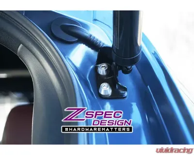 ZSPEC Design Gloss Red Stainless & Billet Stage 1 Dress-Up Bolts Fastener Kit Volkswagen Taos 2022+ - 00843612138941