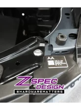 ZSPEC Design Gloss Yellow Stainless & Billet Stage 2 Dress-Up Bolts Fastener Kit Mazda CX-9 2016-2023                                     - 00843612129116 - Image 5