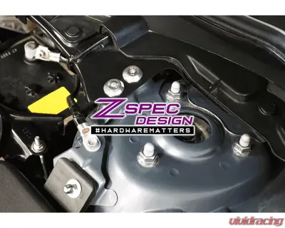 ZSPEC Design Gloss Yellow Stainless & Billet Stage 2 Dress-Up Bolts Fastener Kit Mazda CX-9 2016-2023 - 00843612129116