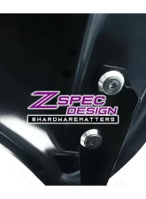 ZSPEC Design Gloss Yellow Stainless & Billet Stage 2 Dress-Up Bolts Fastener Kit Mazda CX-9 2016-2023                                     - 00843612129116 - Image 9