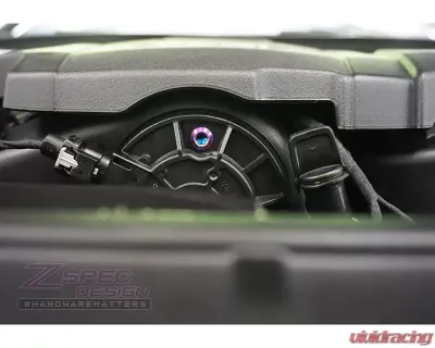 ZSPEC Design Red Titanium Stage 1 Dress-Up Bolts Fastener Kit Audi A4 B9 2.0L 2016-2020 - 00843612129444