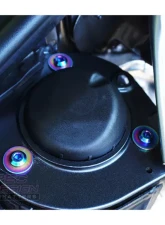 ZSPEC Design Red Titanium Stage 1 Dress-Up Bolts Fastener Kit Audi A4 B9 2.0L 2016-2020                                     - 00843612129444 - Image 7