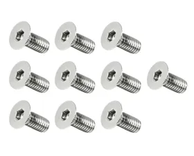 ZSPEC Design 10-Pack Stainless Steel SUS304 M4-0.7x10mm FHSC Fasteners