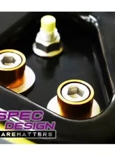 ZSPEC Design M8 SHSC Fasteners 10-Pack Gloss Black Billet M8 Straight Cup Dress-Up/Finish Washers                                     - 00843612130181 - Image 2