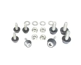 ZSPEC Design Stainless & Billet Raditor & Shroud Fastener Kit w/ Bright Silver Washers Datsun S30 240Z | 260Z | 280Z