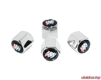 ZSPEC Design Chrome Buick Style Valve Stem Tire Caps - 00843612130822