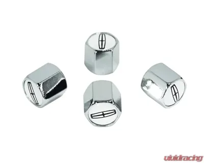ZSPEC Design Chrome Lincoln Style Valve Stem Tire Caps - 00843612130860