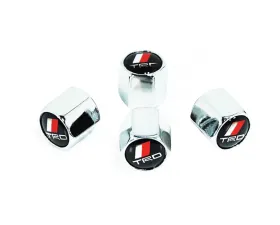 ZSPEC Design Chrome TRD Style Valve Stem Tire Caps