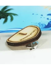 ZSPEC Design Pacific Coast Highway Route 1 Wooden Lapel/Hat Pin                                     - 00843612130938 - Image 2