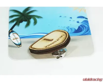 ZSPEC Design Pacific Coast Highway Route 1 Wooden Lapel/Hat Pin - 00843612130938