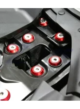 ZSPEC Design Orange-Gold Stainless & Billet Stage 3 Dress-Up Bolts Fastener Kit Infiniti G37 | Q50 2009-2017                                     - 00843612130990 - Image 3