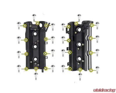 ZSPEC Design Silver Titanium Valve Cover Bolts Nissan 350Z VQ35DE | Infiniti G35 VQ35HR - 00843612131935