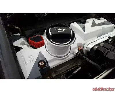 ZSPEC Design Gloss Red Stainless & Billet Stage 3 Dress-Up Bolts Fastener Kit Volkswagen Golf R MK6 2010-2014 - 00843612132086