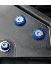 ZSPEC Design Gloss Red Stainless & Billet Stage 3 Dress-Up Bolts Fastener Kit Volkswagen Golf R32 MK5 2006-2009                                     - 00843612132253 - Image 8