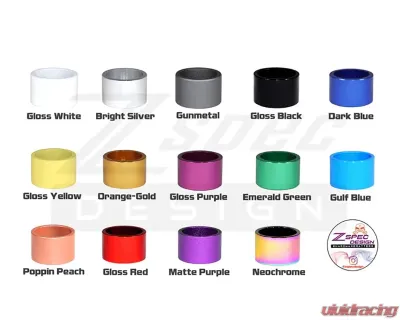 ZSPEC Design Gloss Purple Stainless & Billet Stage 1 Dress-Up Bolts Fastener Kit Volkswagen Golf R MK6 2010-2014 - 00843612132819