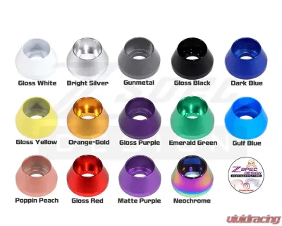 ZSPEC Design Gloss Purple Stainless & Billet Stage 1 Dress-Up Bolts Fastener Kit Volkswagen Golf R MK6 2010-2014 - 00843612132819