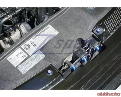 ZSPEC Design Gloss Purple Stainless & Billet Stage 1 Dress-Up Bolts Fastener Kit Volkswagen MK6 Golf GTI | Jetta 2.0L 2010-2014 - 00843612133090