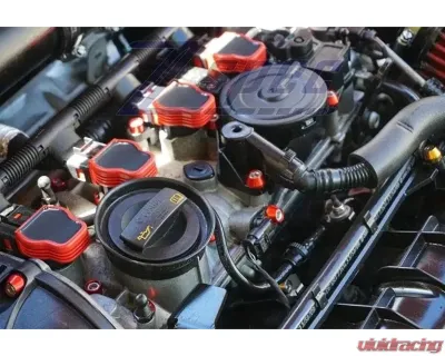 ZSPEC Design Gloss Purple Stainless & Billet Stage 1 Dress-Up Bolts Fastener Kit Volkswagen MK6 Golf GTI | Jetta 2.0L 2010-2014 - 00843612133090