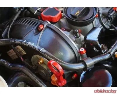 ZSPEC Design Gloss Purple Stainless & Billet Stage 1 Dress-Up Bolts Fastener Kit Volkswagen MK6 Golf GTI | Jetta 2.0L 2010-2014 - 00843612133090